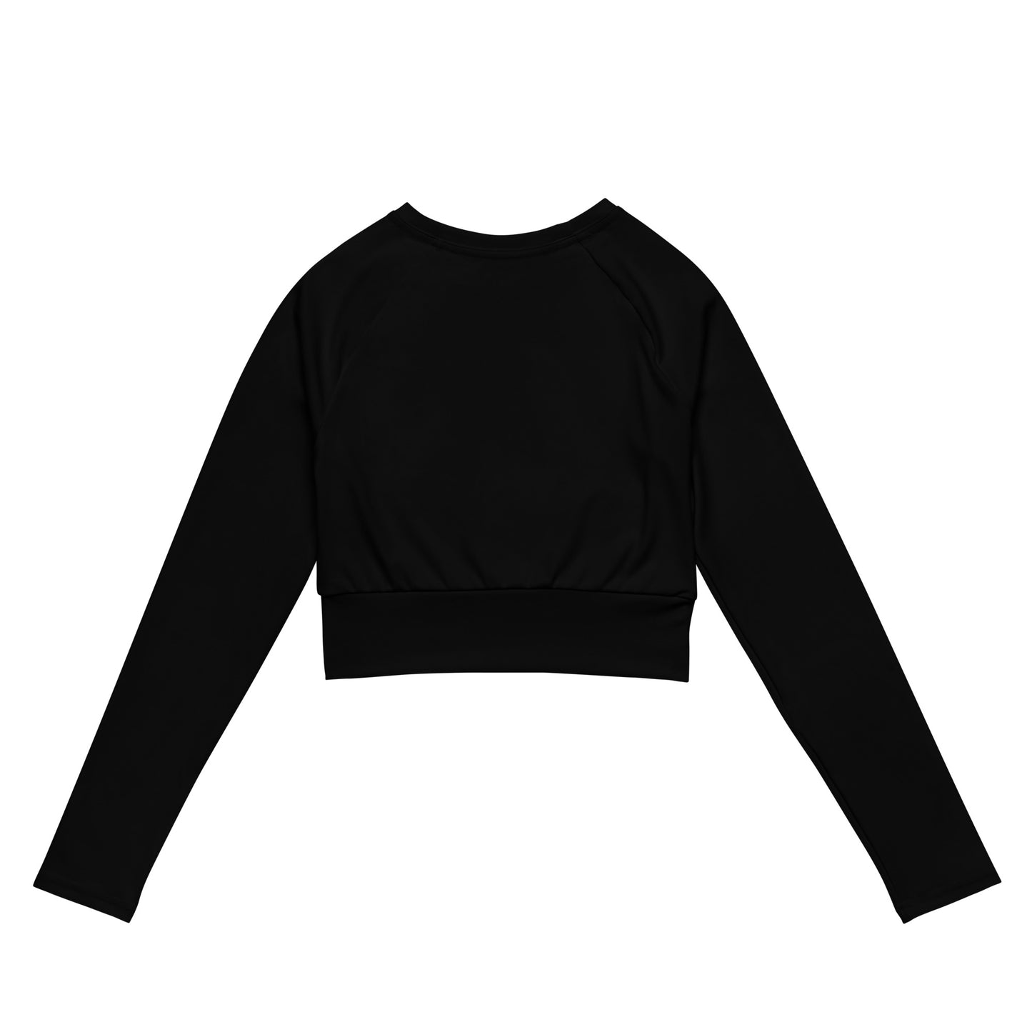 We Are One Recycled long-sleeve Crop Top