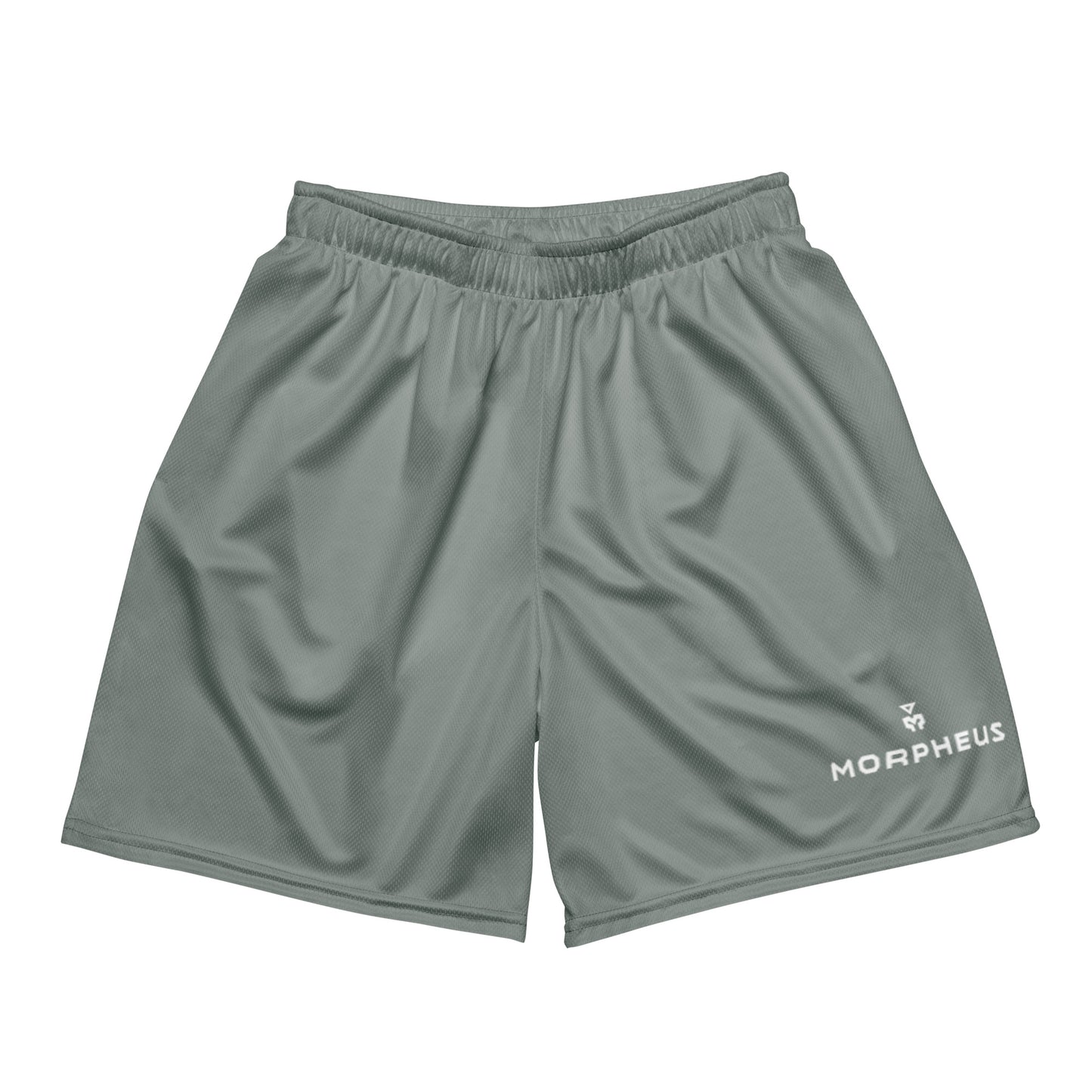 Sage Grey Mesh Shorts