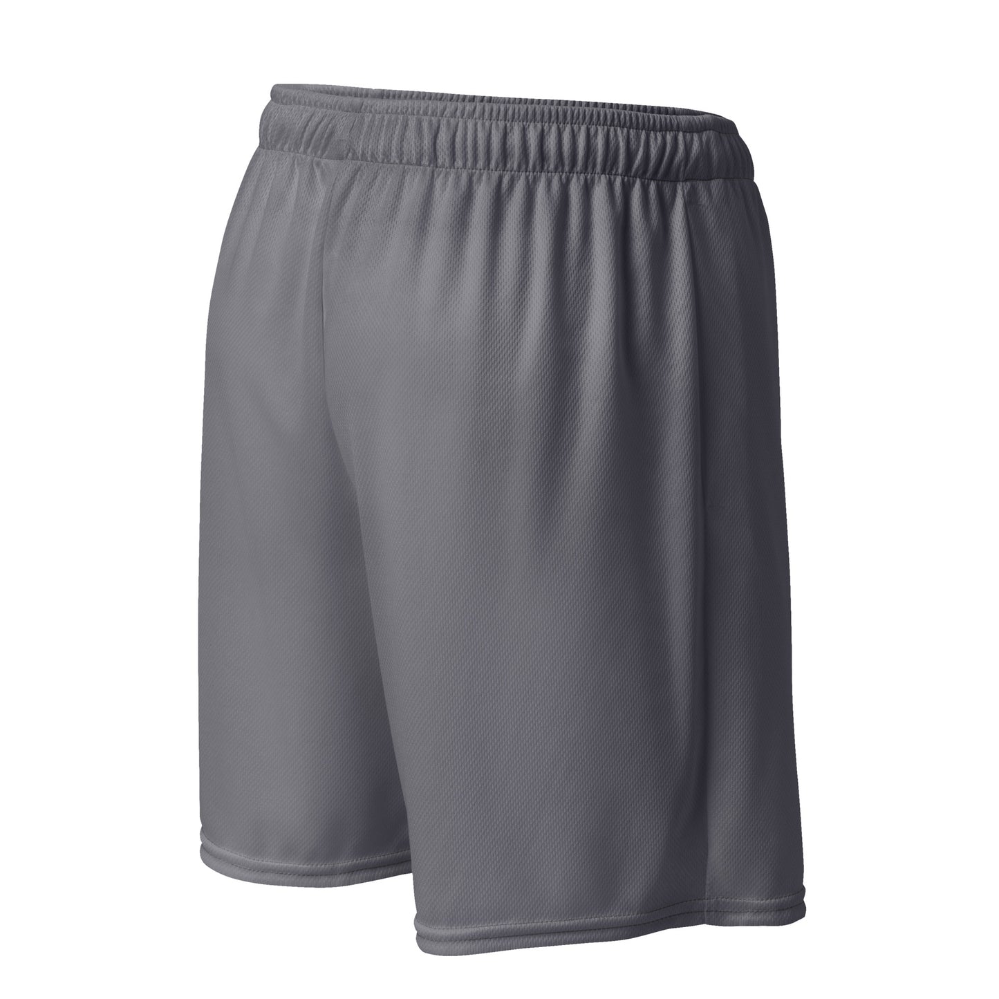 Exclusive Washed Grey Mesh Shorts