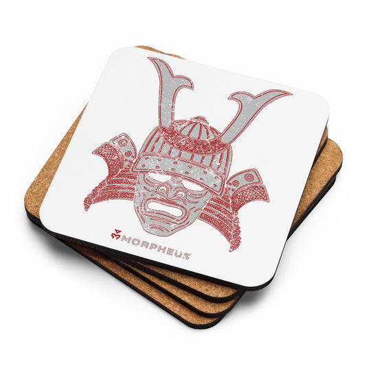 Samurai Cork-Back Coaster