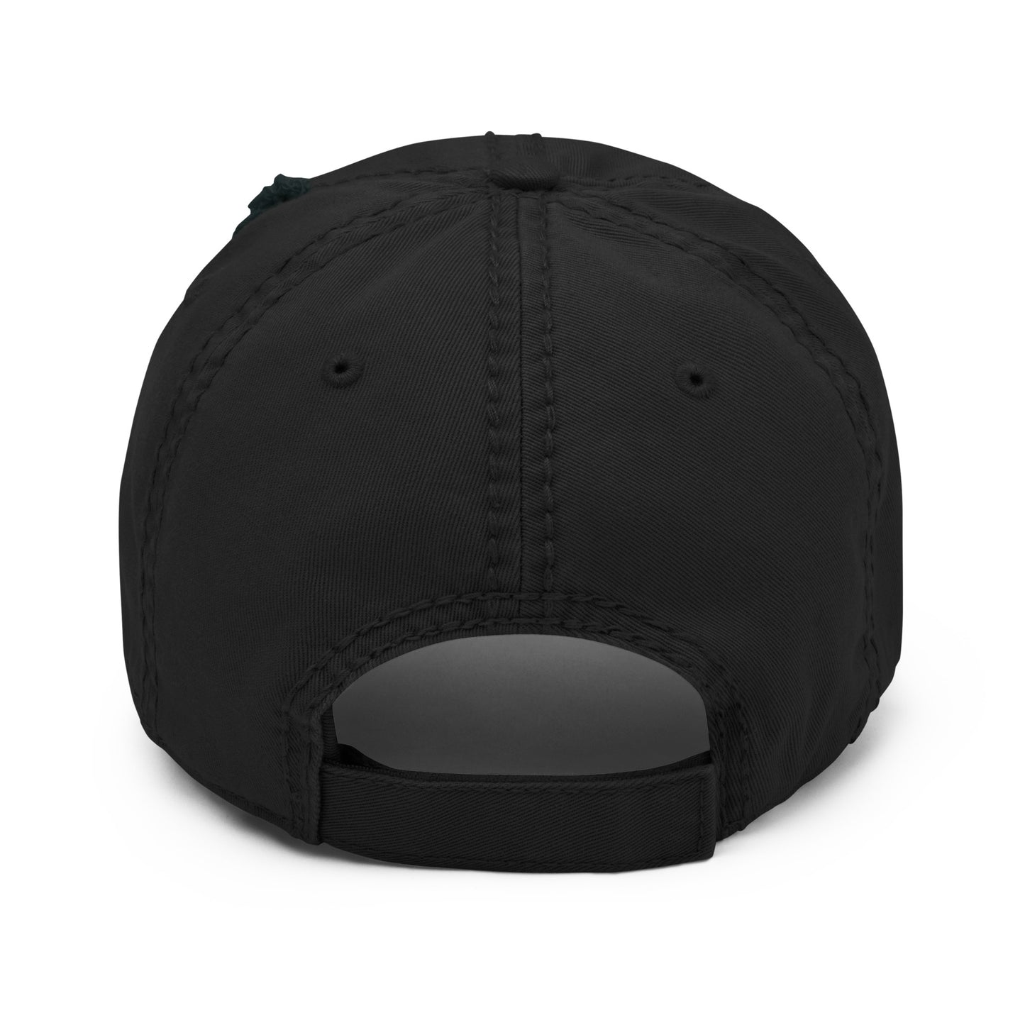 Aztec Dial Black Distressed Hat