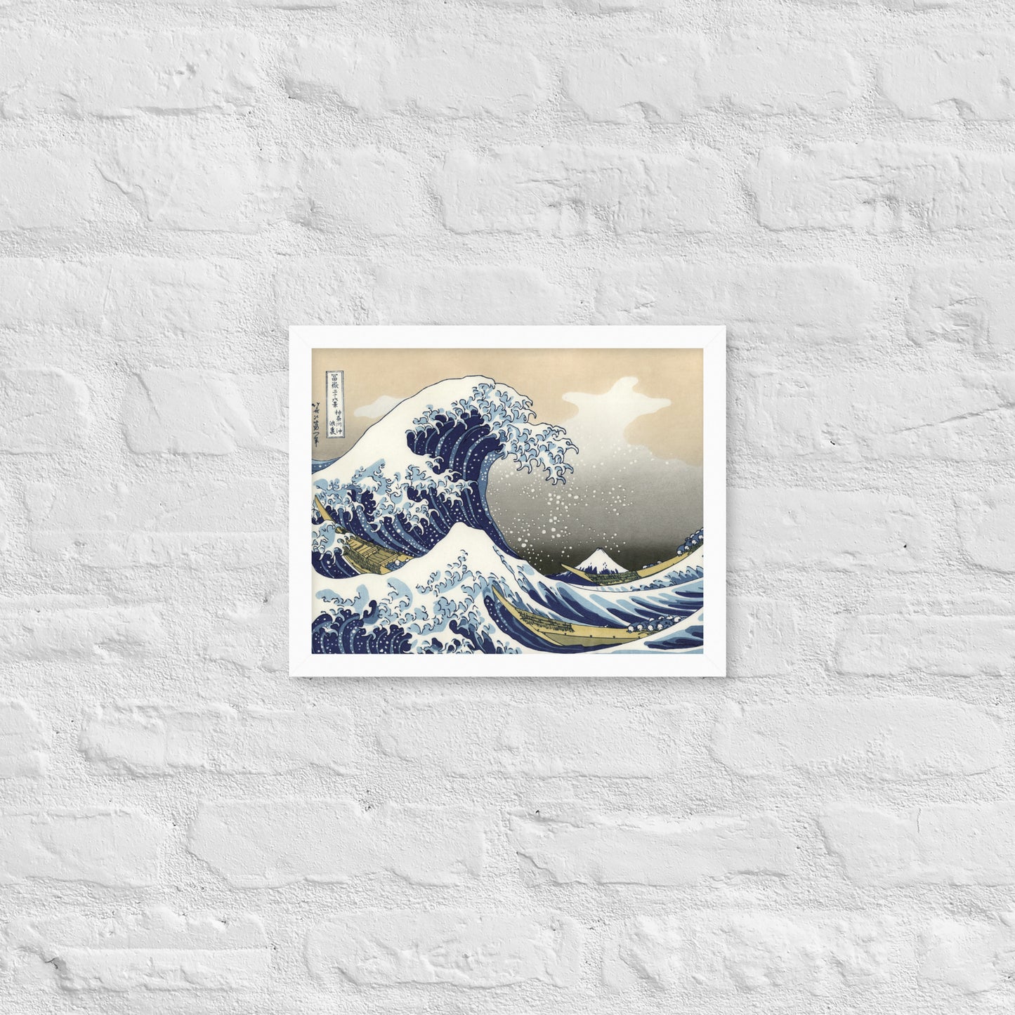 The Great Wave Framed poster