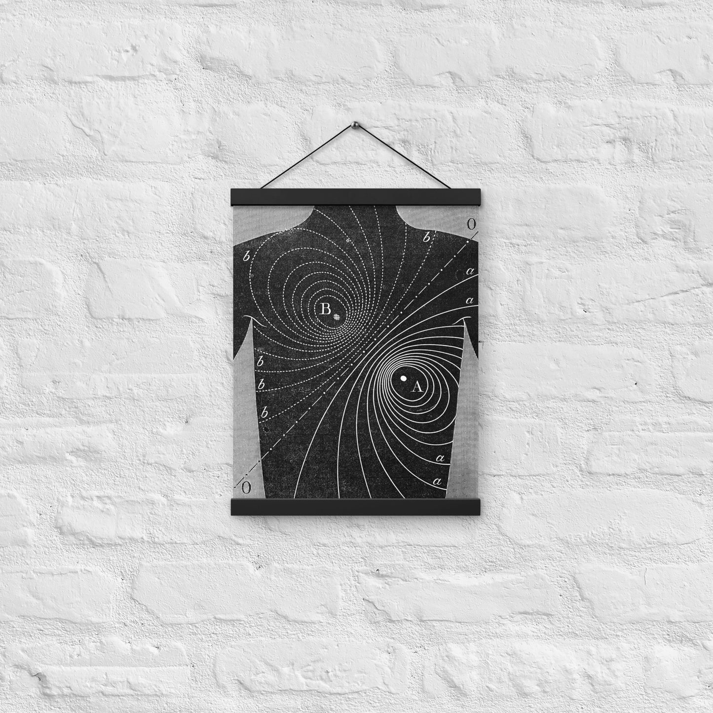 Trippy Line Art Wall Art