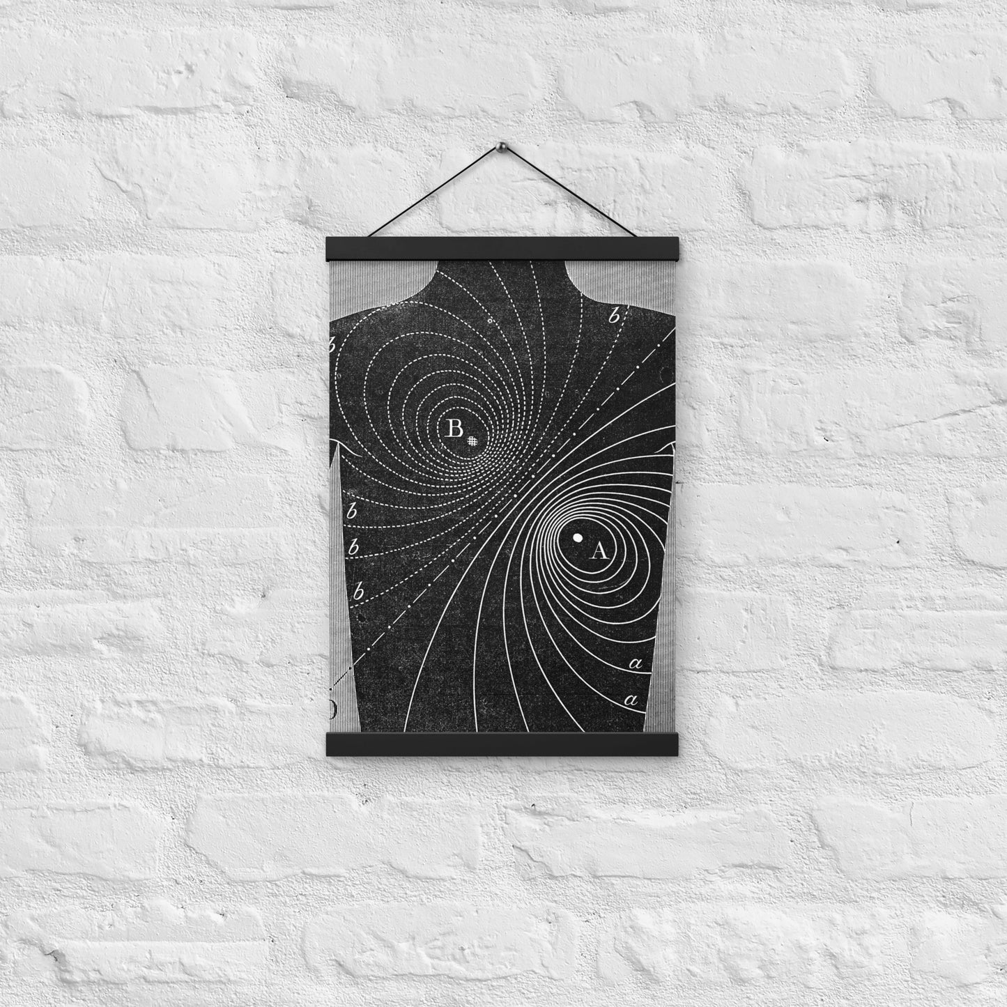 Trippy Line Art Wall Art