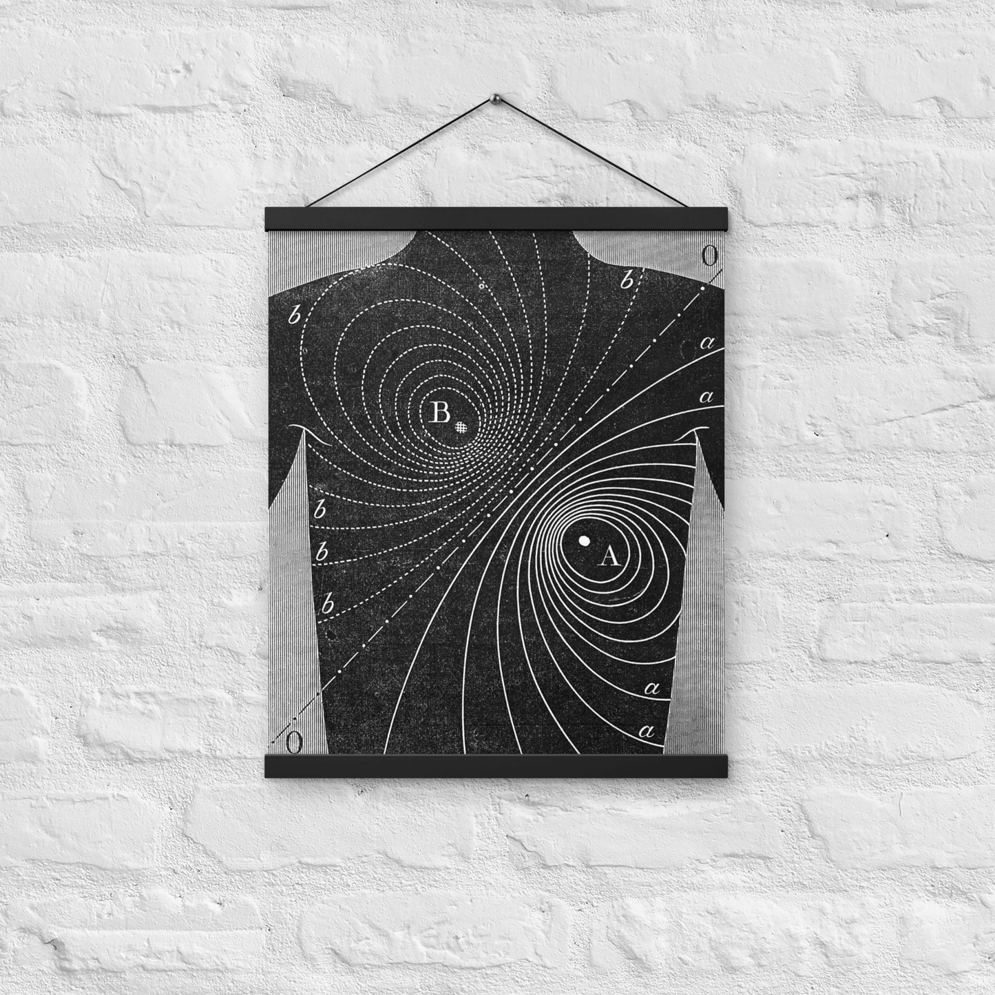 Trippy Line Art Wall Art