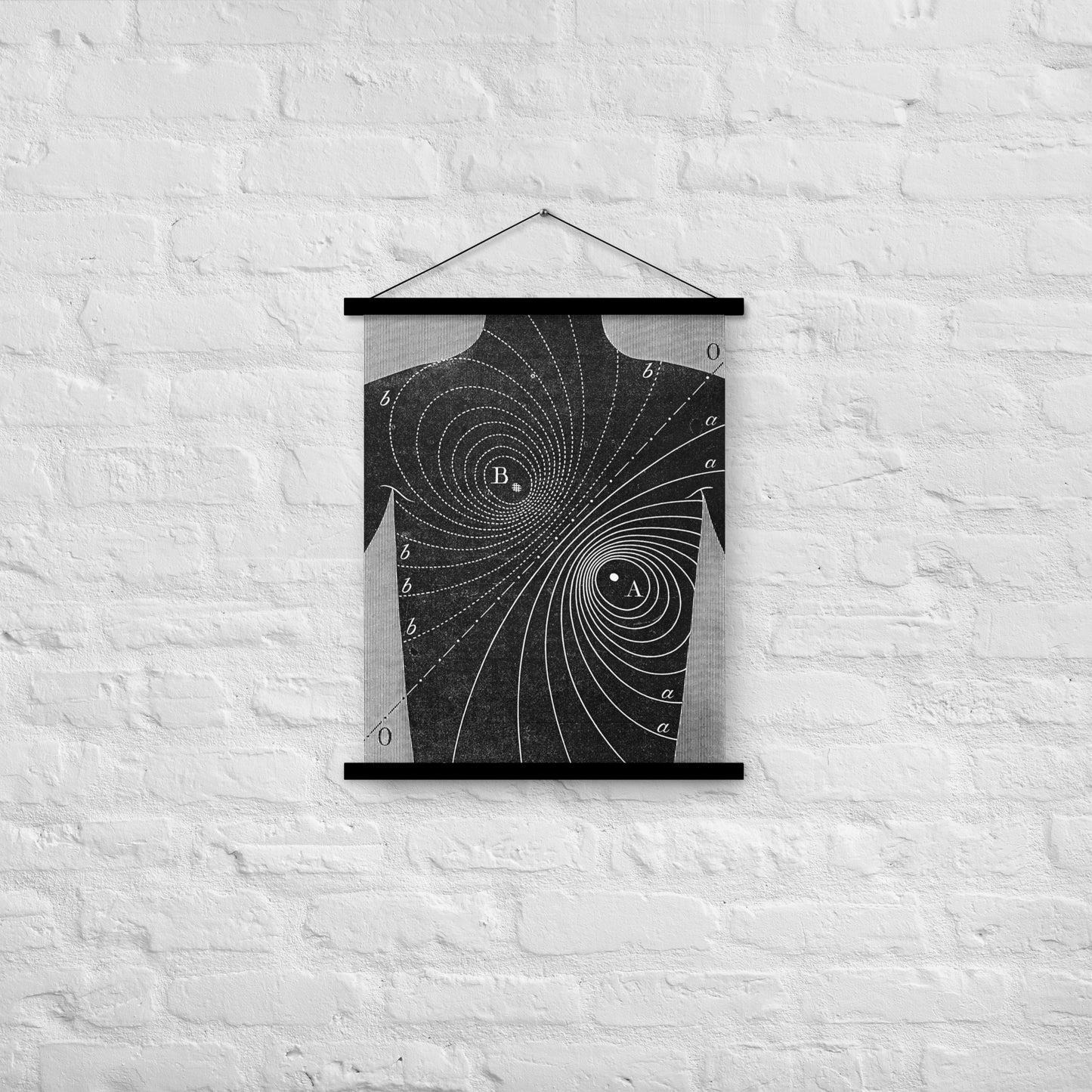 Trippy Line Art Wall Art