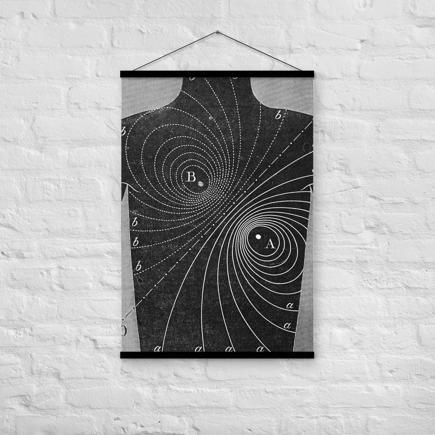 Trippy Line Art Wall Art