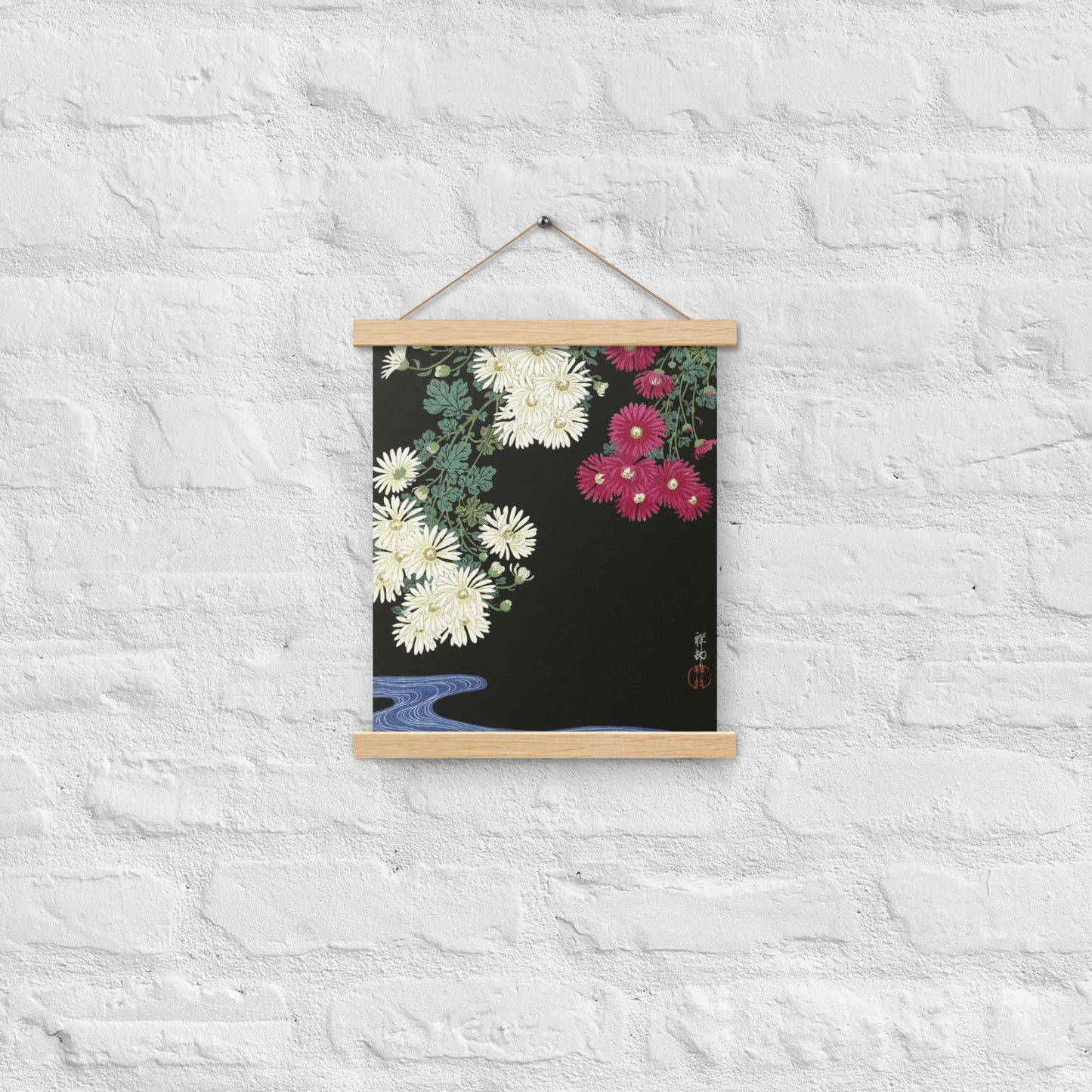 Japanese Flowers Wall Art