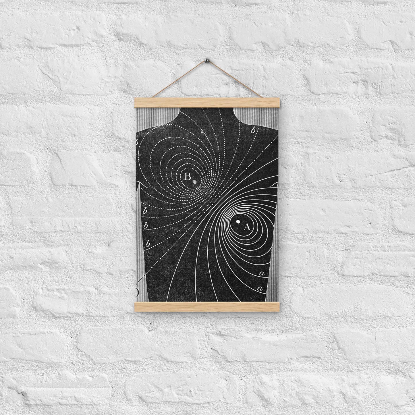 Trippy Line Art Wall Art