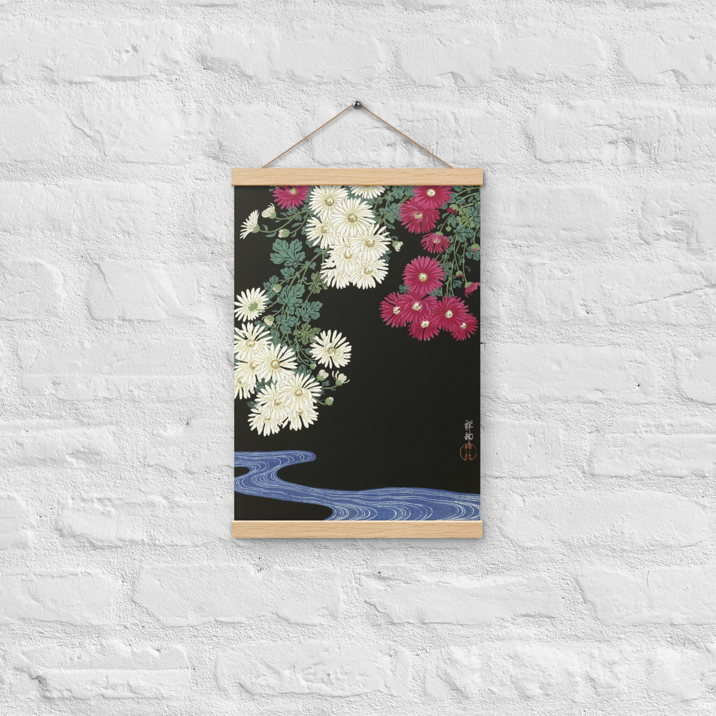 Japanese Flowers Wall Art