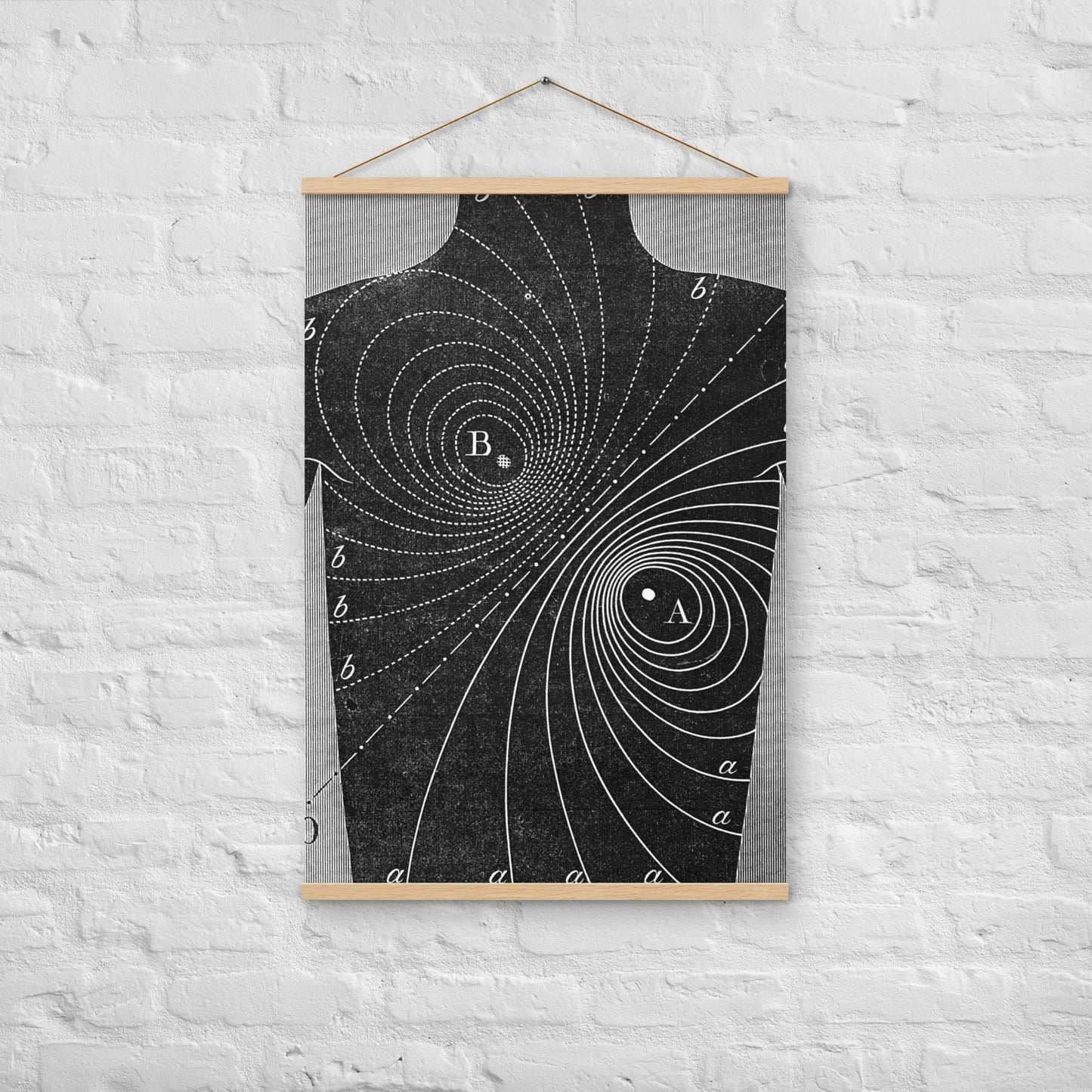 Trippy Line Art Wall Art