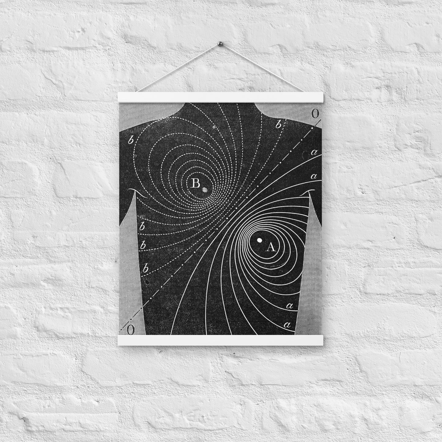 Trippy Line Art Wall Art