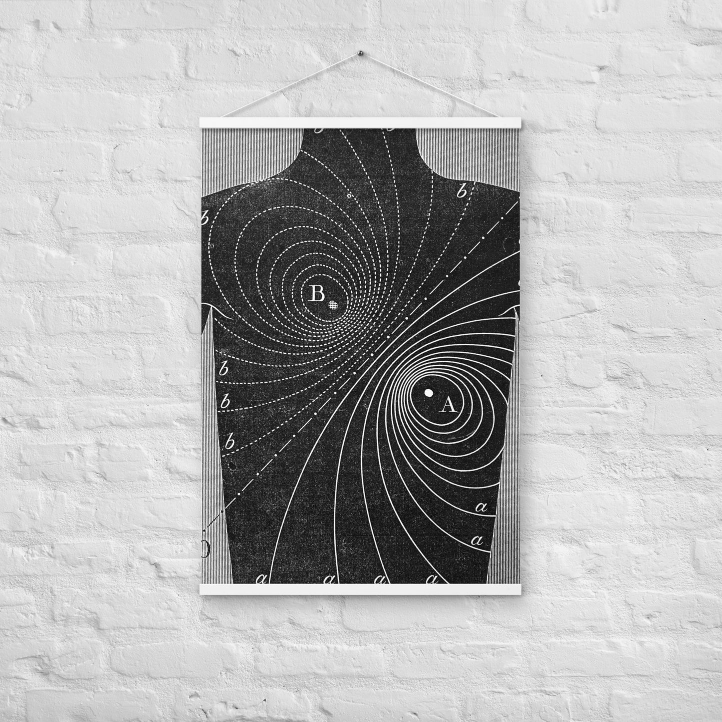 Trippy Line Art Wall Art