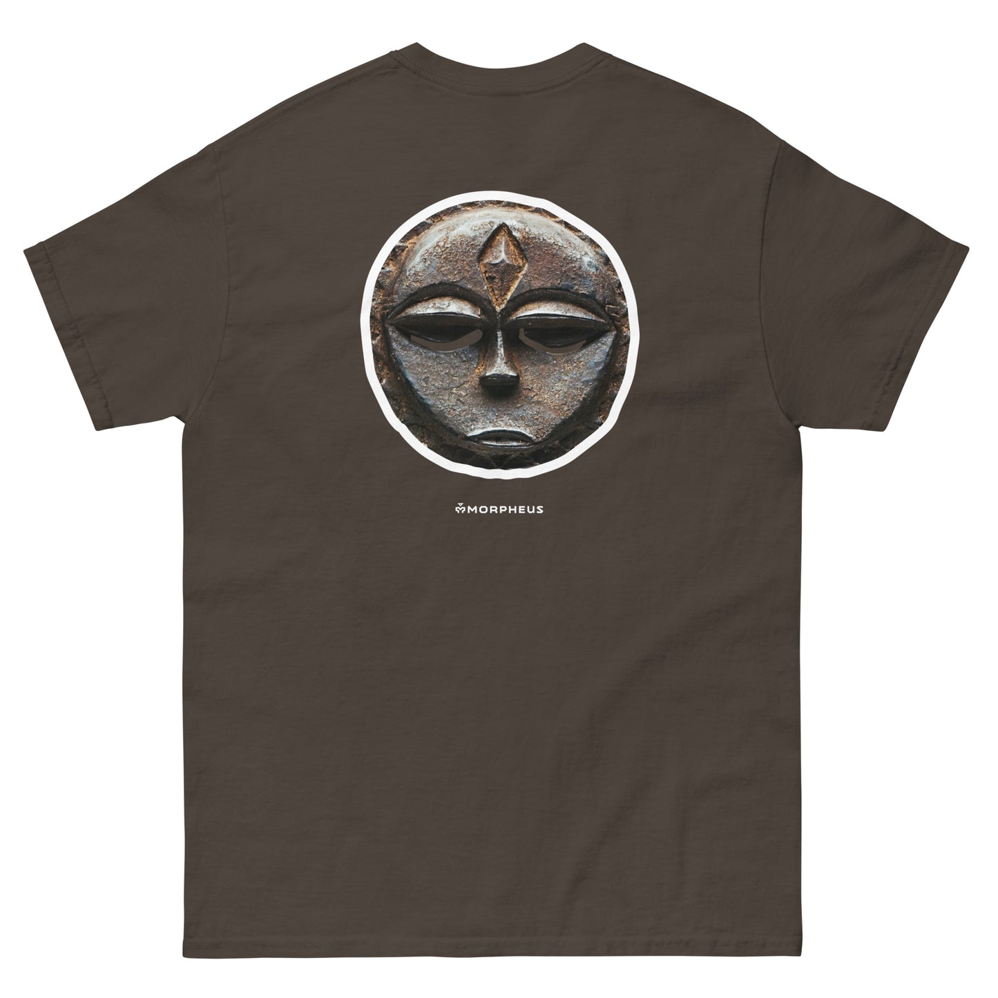 Brown African Tribal Mask T-Shirt