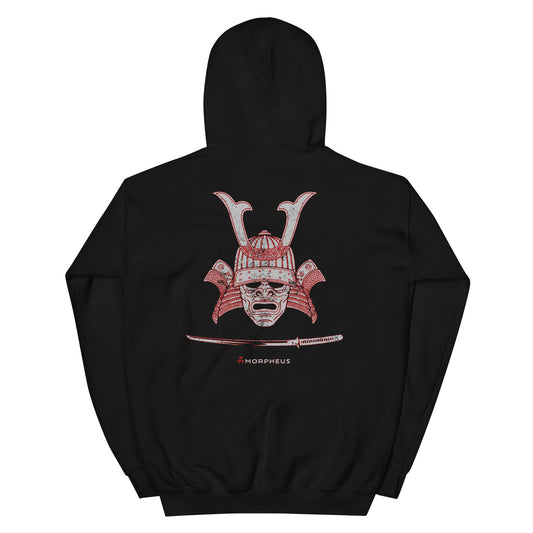 Mystic Samurai Black Hoodie