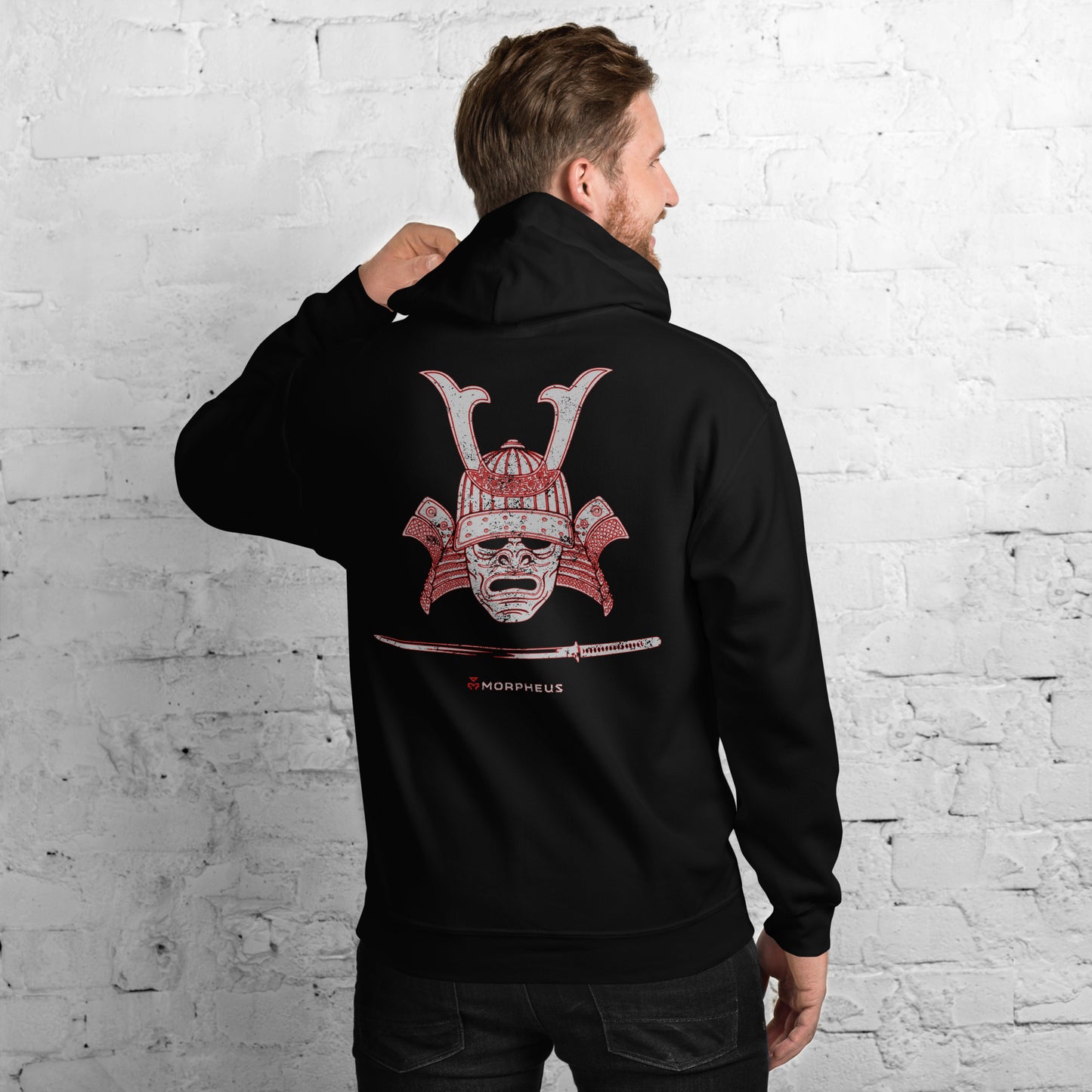 Mystic Samurai Black Hoodie