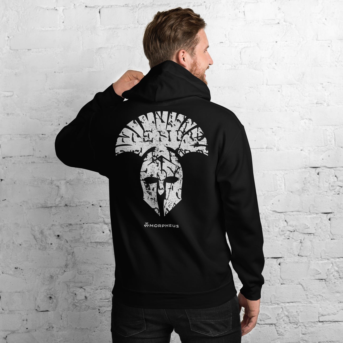 Spartan Black Unisex Hoodie