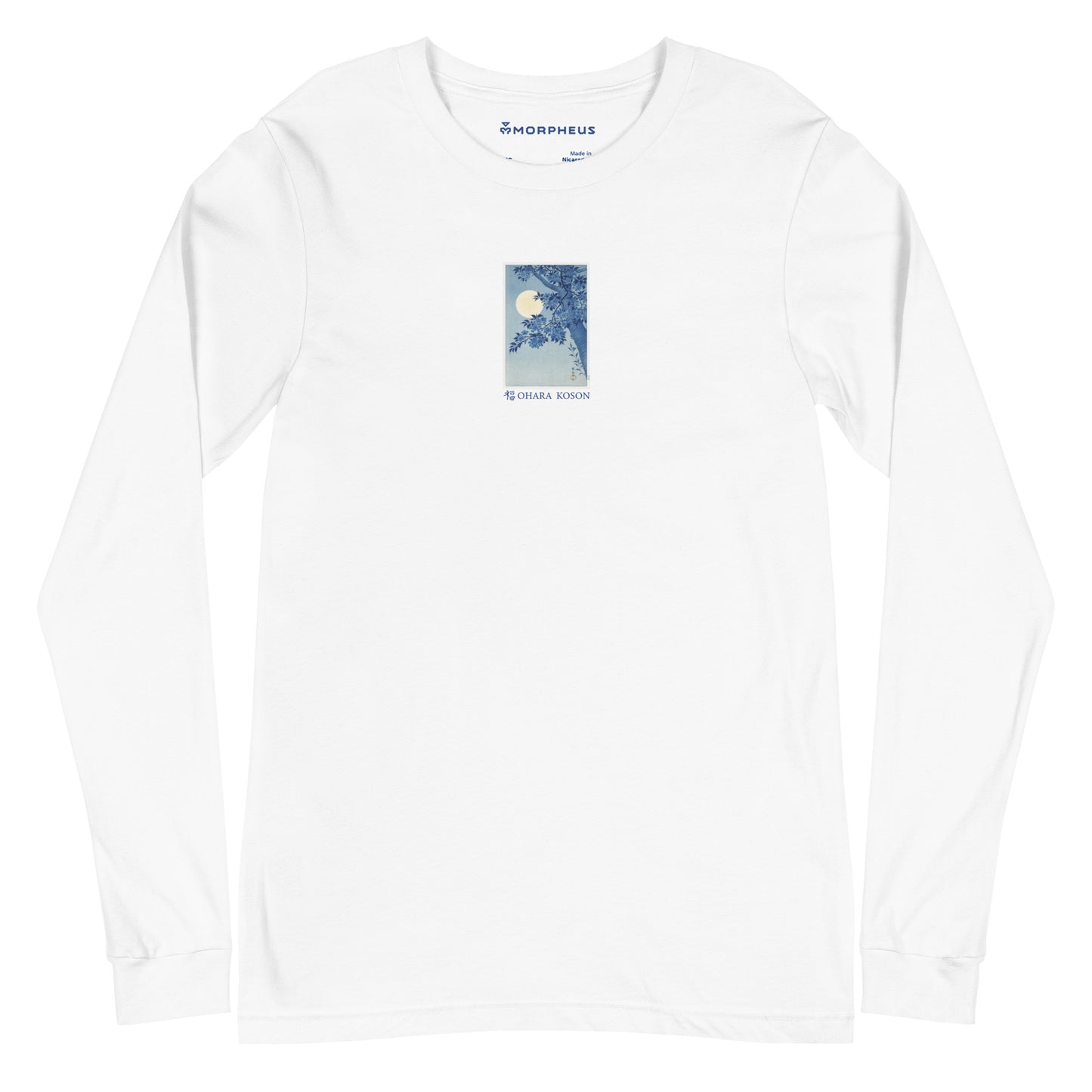 Ohara Koson Moonlit Night Unisex Long Sleeve T-Shirt