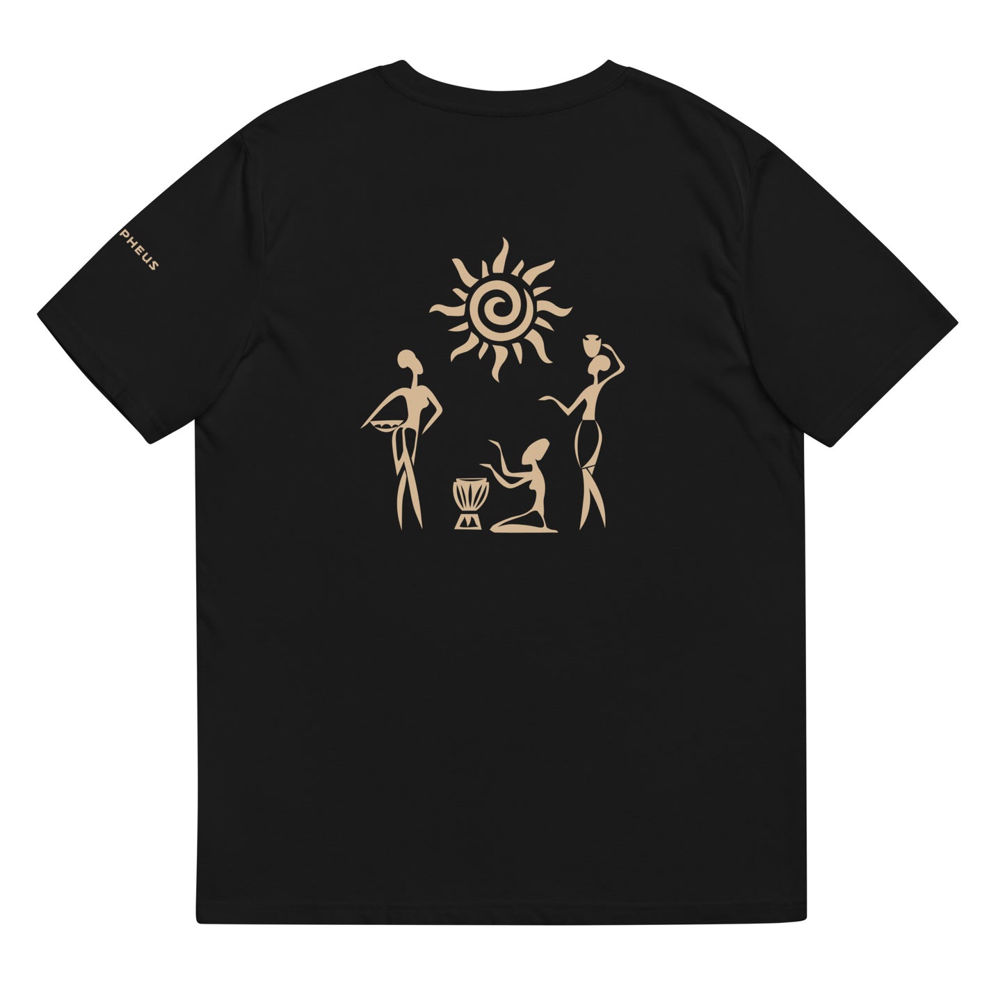 Tribal Art Black T-Shirt