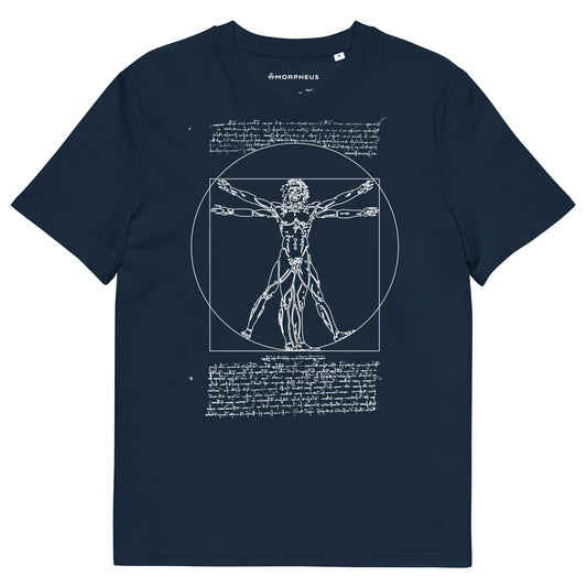 Vitruvian Man Unisex Organic Cotton T-Shirt