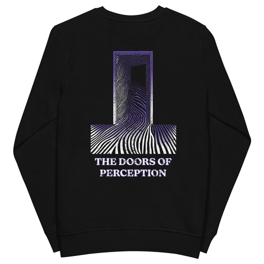 AE. The Doors of Perception Organic Black Sweatshirt