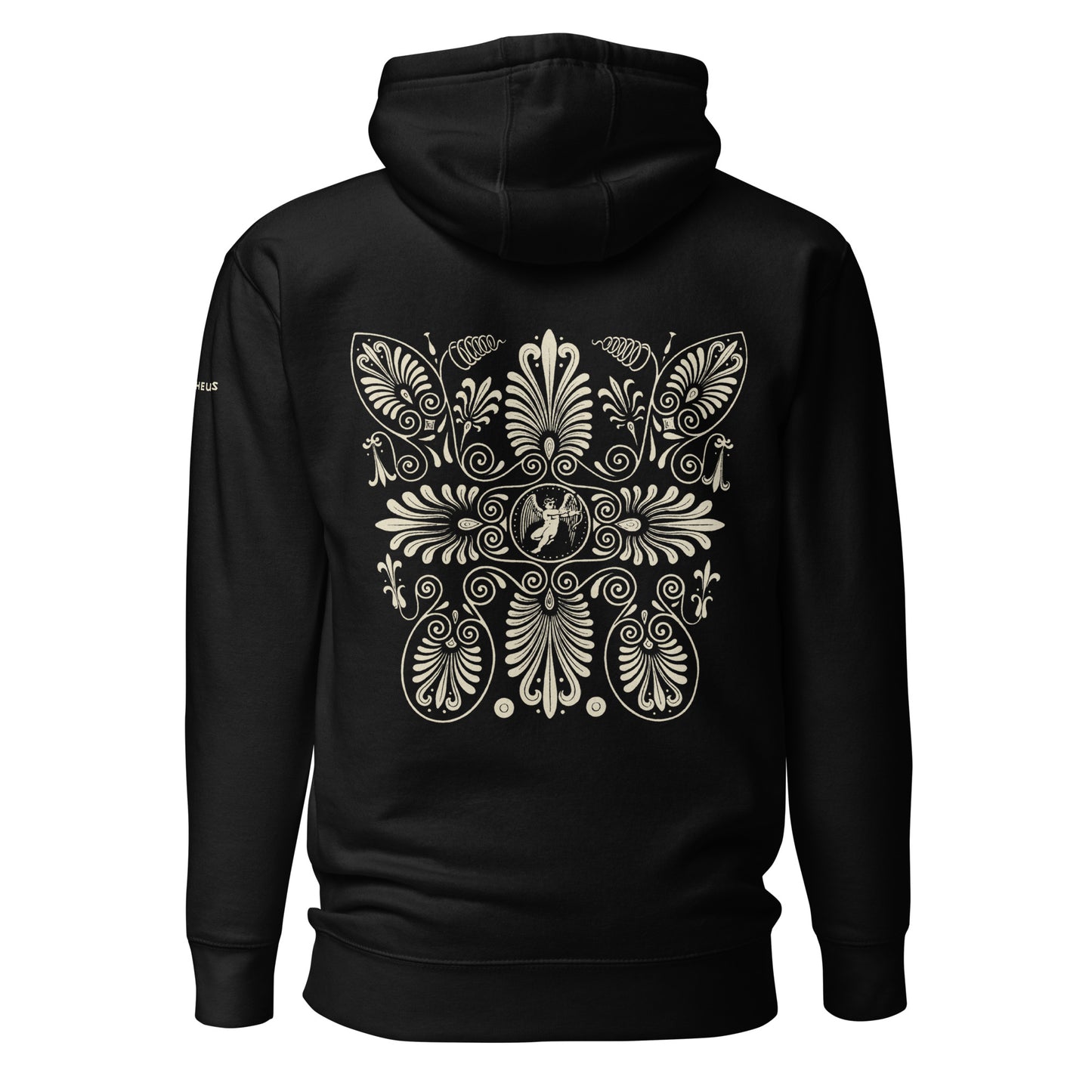 Ancient Greek Symbolism Hoodie Black