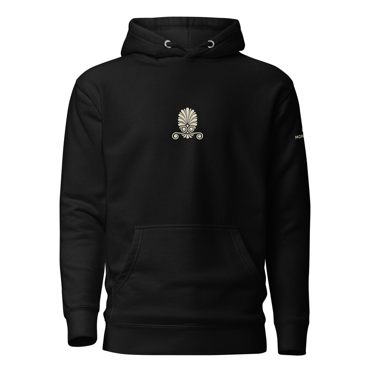 Ancient Greek Symbolism Hoodie Black